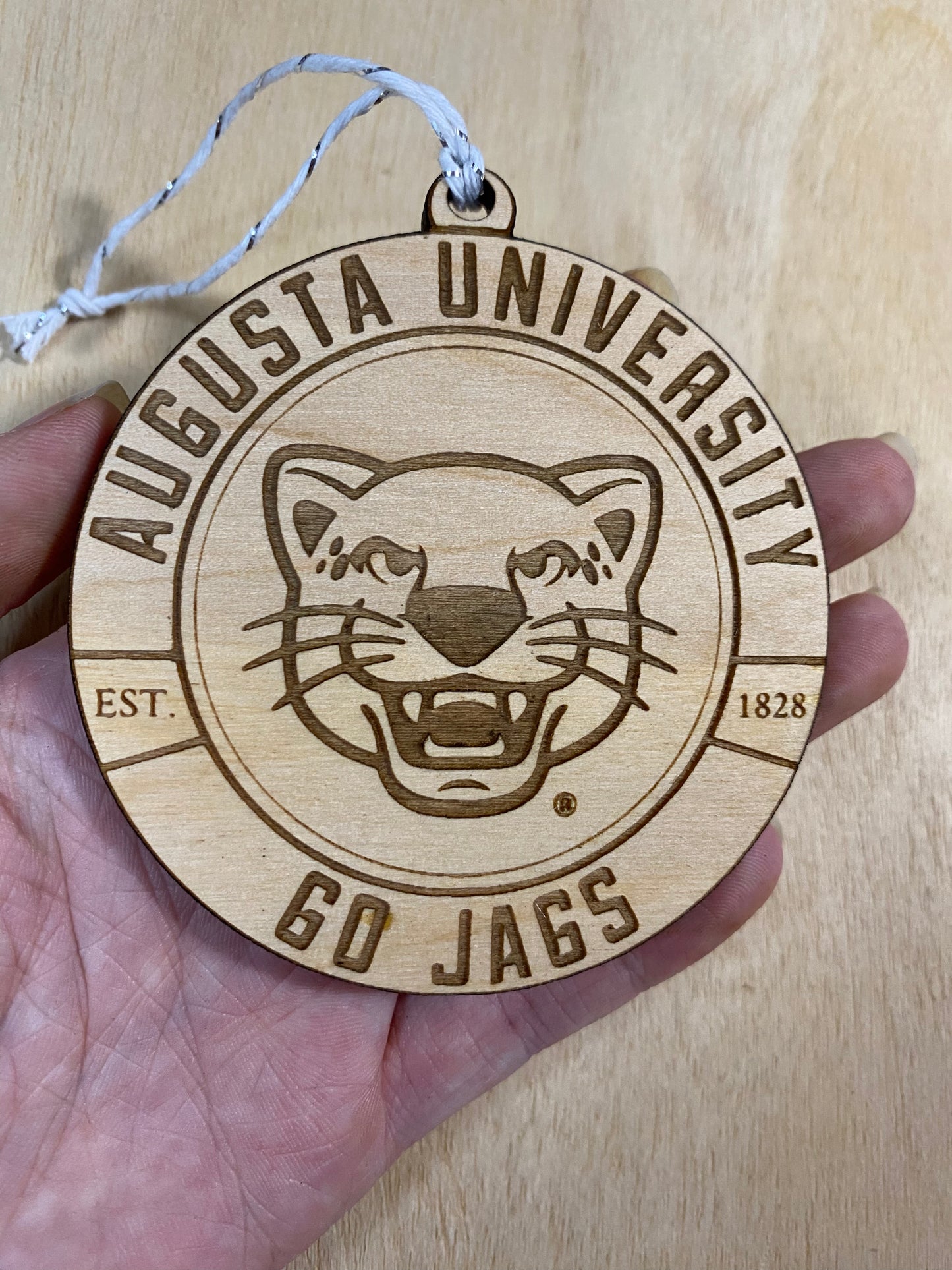 Augusta University Jags Christmas Ornament Invoice