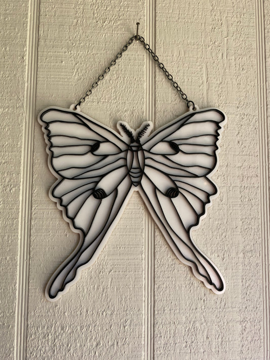 Moths: 6” Suncatchers