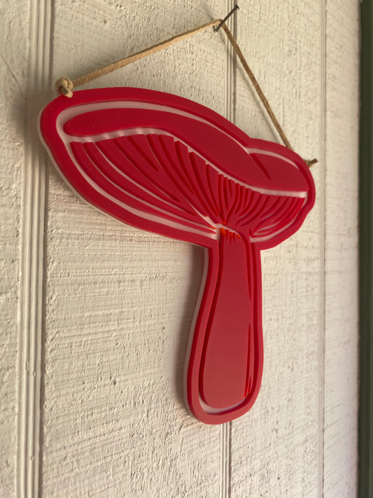 SALE: 6” Russula Acrylic Wall Hanging