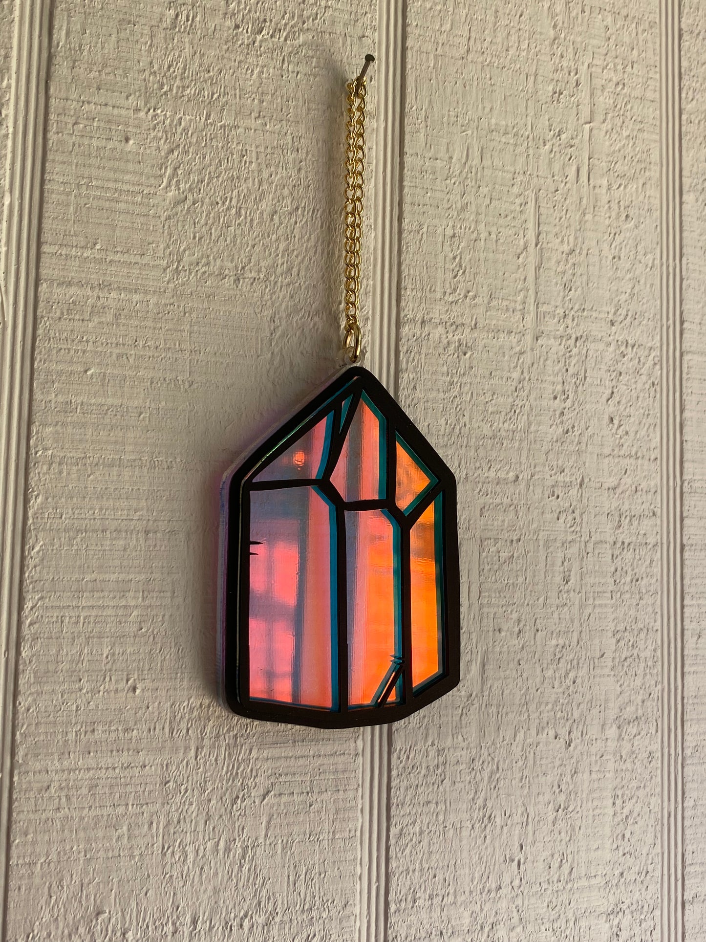 4” Crystal Rainbow Acrylic Suncatcher